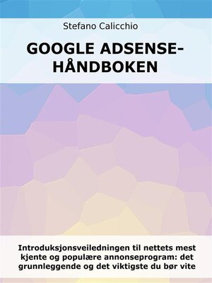cover image of Google Adsense-håndboken